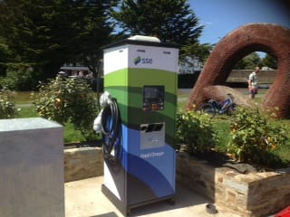 EV Charging Point Bude Cornwall 1